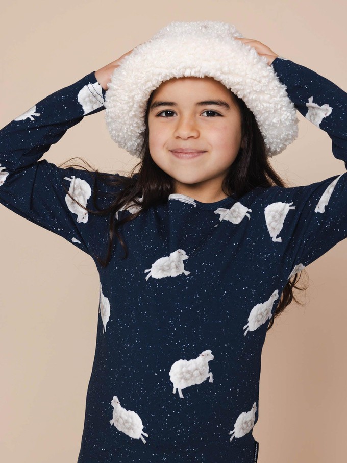 Counting Sheep T-shirt lange mouwen Kinderen from SNURK