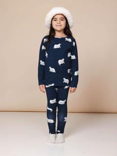 Counting Sheep T-shirt lange mouwen en Legging set Kinderen via SNURK