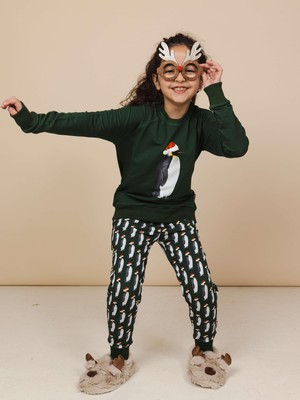 Penguin Xmas Broek Kinderen from SNURK