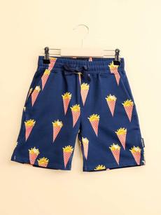 Fries Navy Shorts Kinderen via SNURK