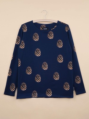 Pinecones T-shirt lange mouwen Dames from SNURK