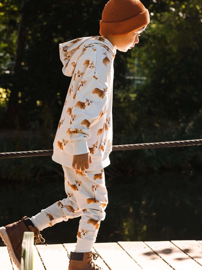 Corgi Time Oversized Hoodie Kinderen from SNURK