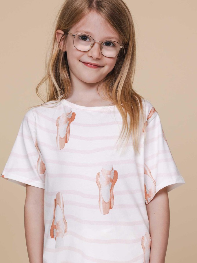 Ballerina T-shirt en Korte broek set Kinderen from SNURK