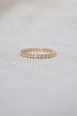 Laps Around The Sun Ring - Gold 14k & Diamonds from Solitude the Label