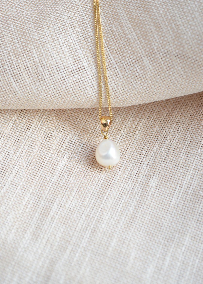 Pearl Necklace - Gold 14k from Solitude the Label