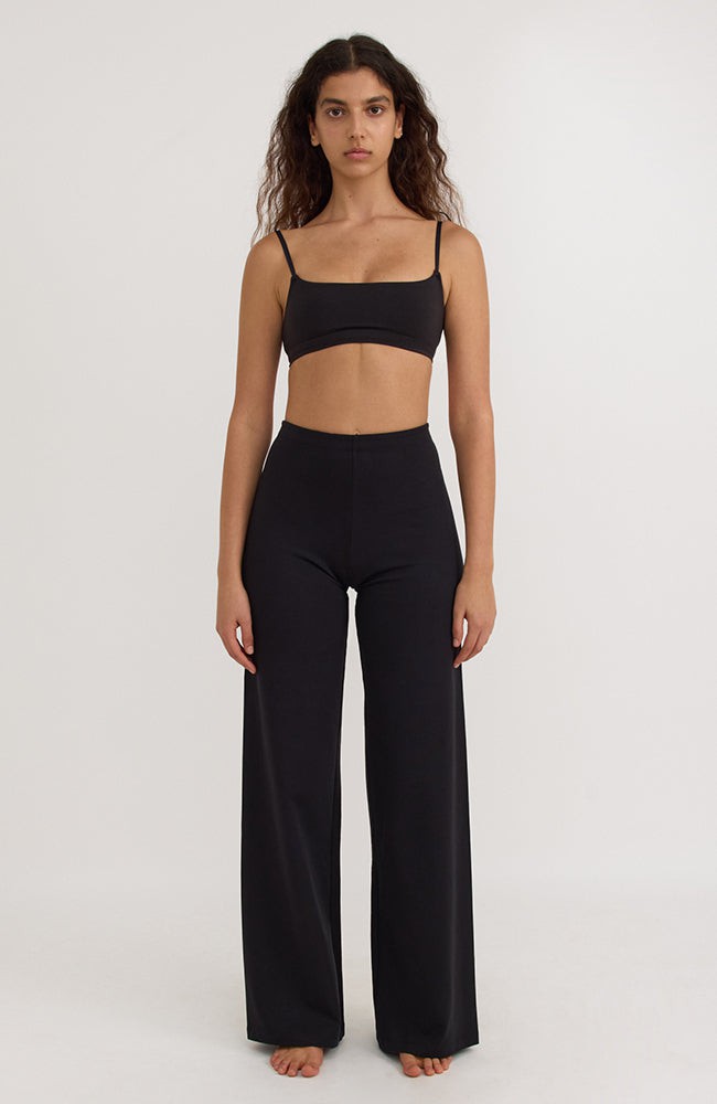 Core straight leg pants zwart from Sophie Stone