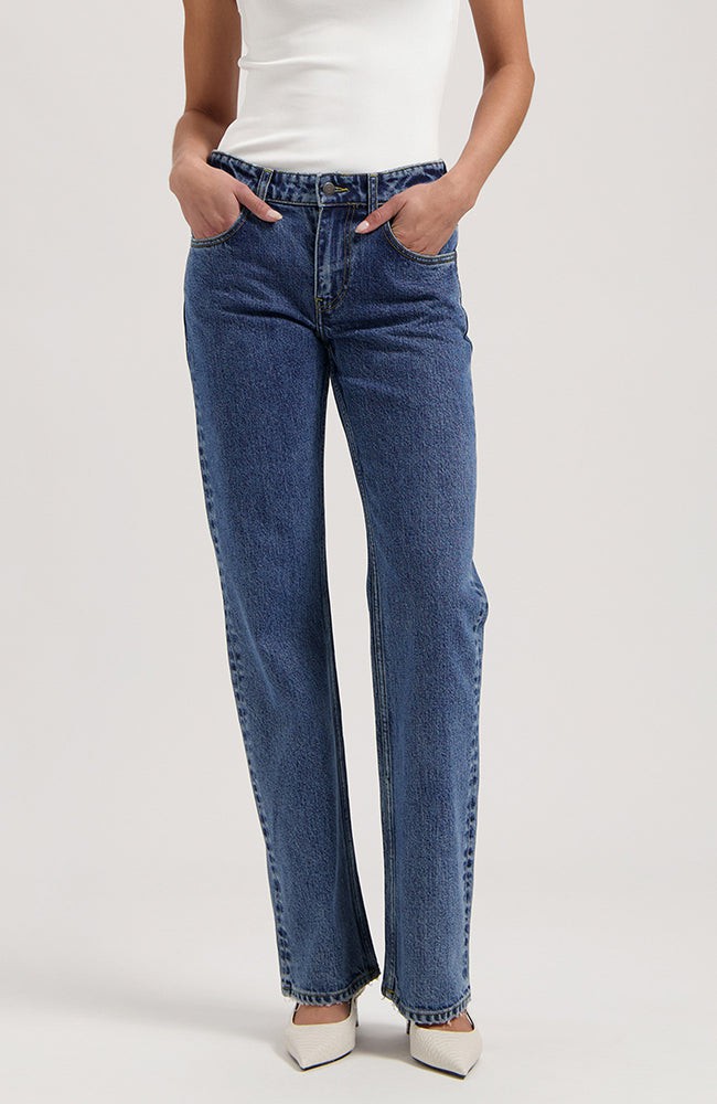 Carry Mid Straight jeans stone vintage from Sophie Stone