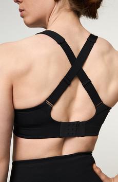 Simone high support bra zwart via Sophie Stone