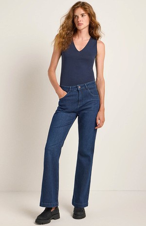 Flared jeans dark blue from Sophie Stone