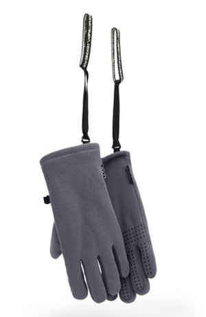 Gloves rock grey from Sophie Stone