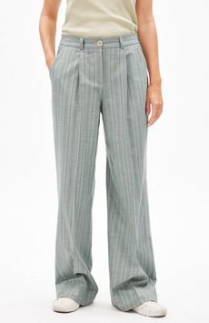 Numaali stripe pantalon seagreen via Sophie Stone