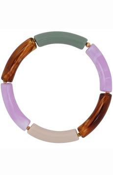 Arc en Ciel armband Lilac via Sophie Stone