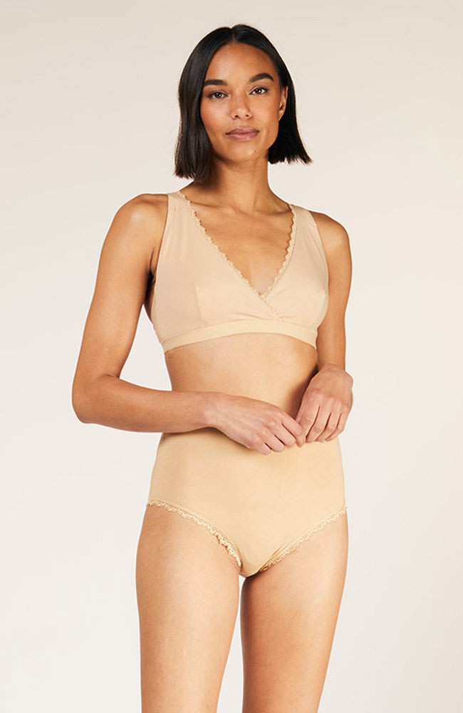 High waist beige from Sophie Stone