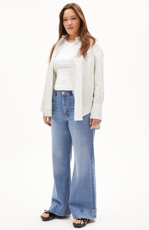 Murliaa wide leg jeans misty blue from Sophie Stone