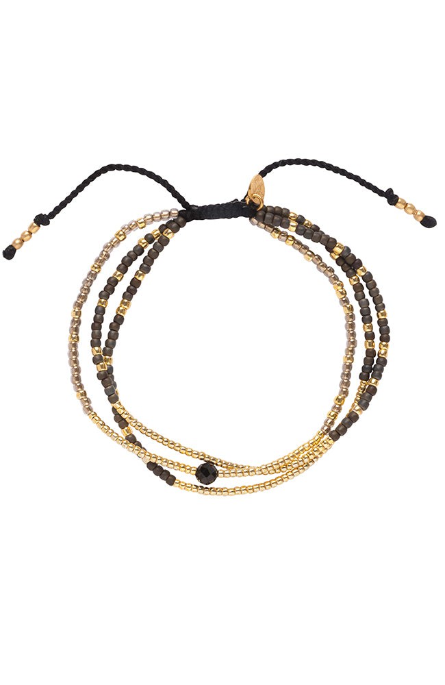 Sensation armband black onyx from Sophie Stone