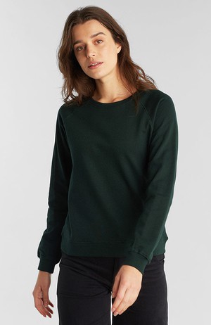 Ystad sweater dark green from Sophie Stone