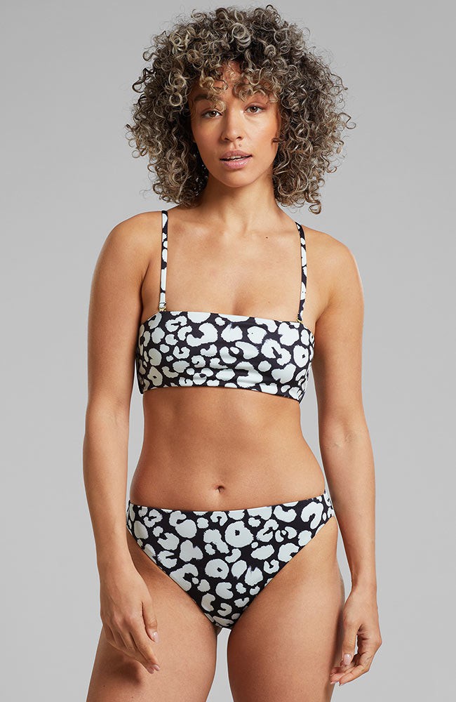 Bikinibroekje Sanda Leopard black from Sophie Stone