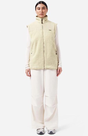 Teddy vest off white from Sophie Stone