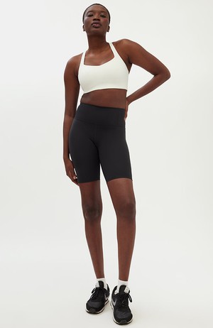 Float high-rise bike shorts black from Sophie Stone