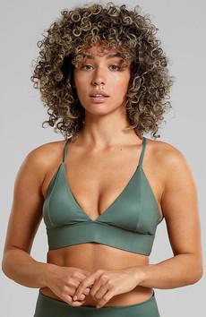 Bikinitop Alva leaf green via Sophie Stone