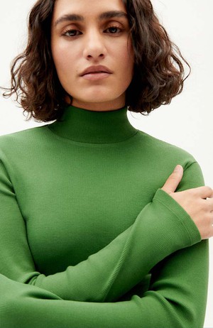 Aine rib top groen from Sophie Stone