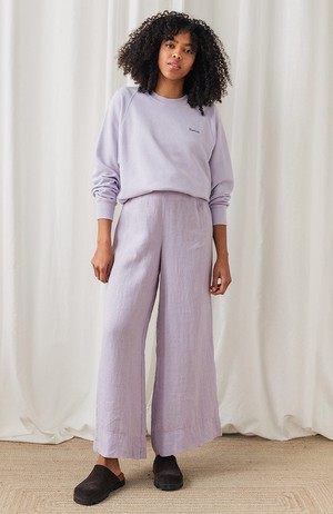 Leskov sweater light purple from Sophie Stone