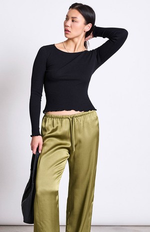 Fris broek woody olive from Sophie Stone