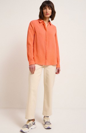 Blouse structuur coral from Sophie Stone