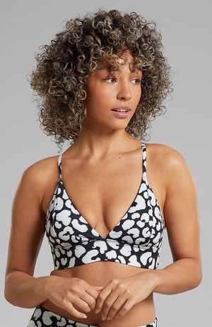 Bikinitop Alva Leopard black from Sophie Stone