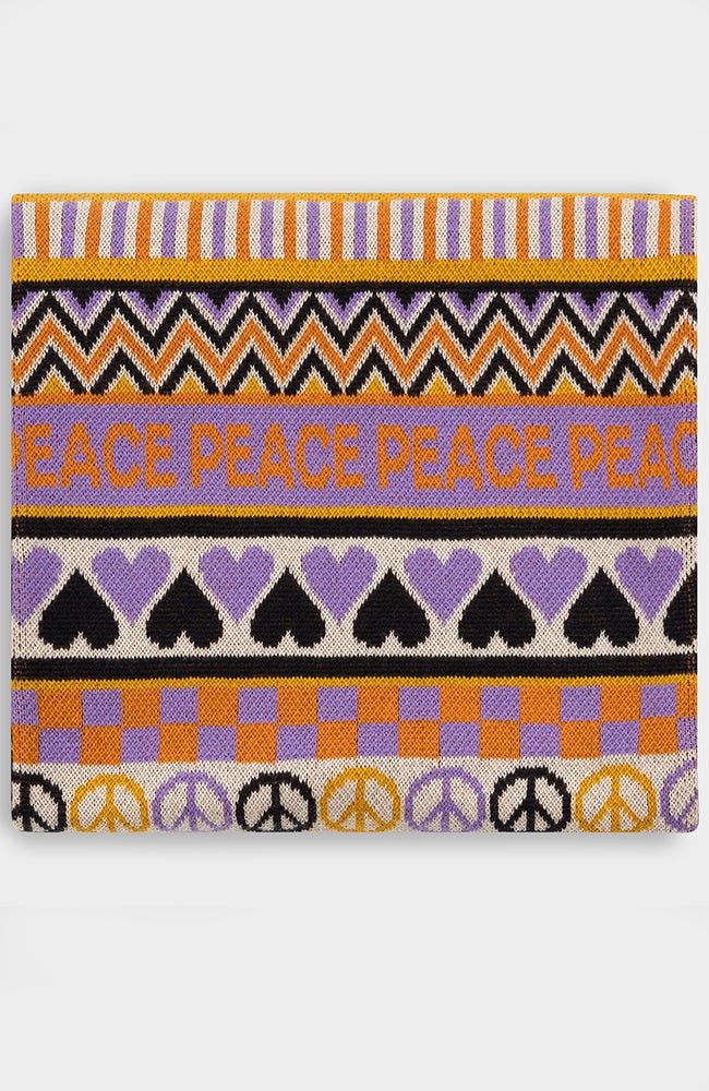 Rossberga sjaal peace purple from Sophie Stone