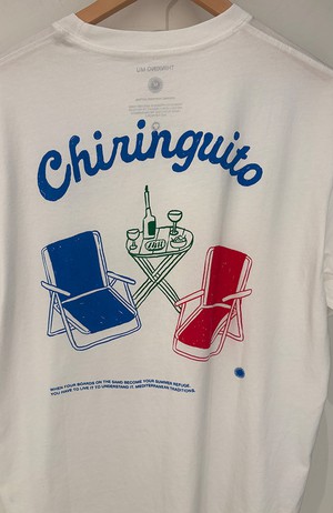 Chiringuito t-shirt Aaron white from Sophie Stone