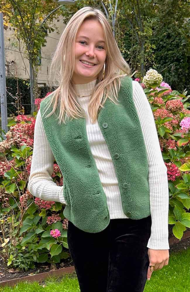 Cactus jay bodywarmer from Sophie Stone