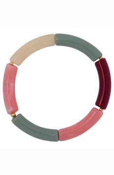 Arc en Ciel armband Pink via Sophie Stone