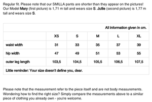 Smilla broek zwart from Sophie Stone