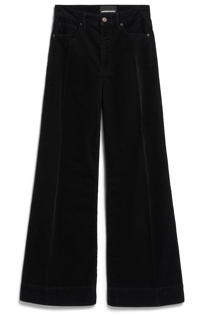 Murliaa corduroy broek zwart from Sophie Stone