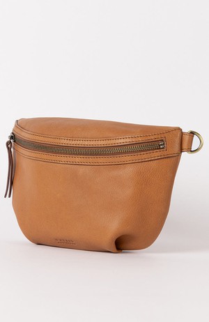 Milo Wild Oak Soft Grain Leather tas from Sophie Stone