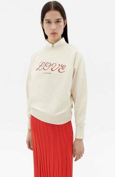 Bonnie sweater love beige via Sophie Stone