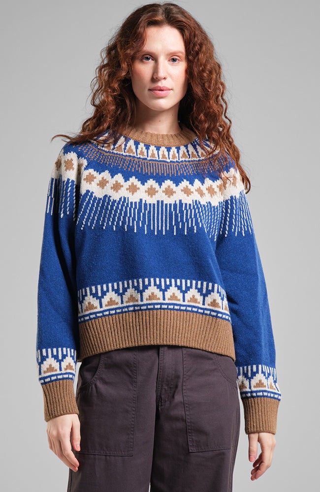 Senja Fair Isle trui from Sophie Stone