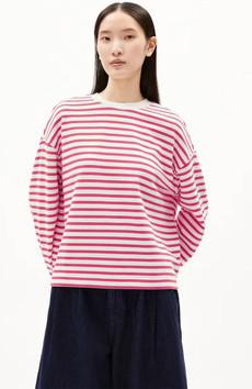 Frankaa trui stripe berry via Sophie Stone