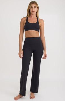 Active flare legging zwart via Sophie Stone