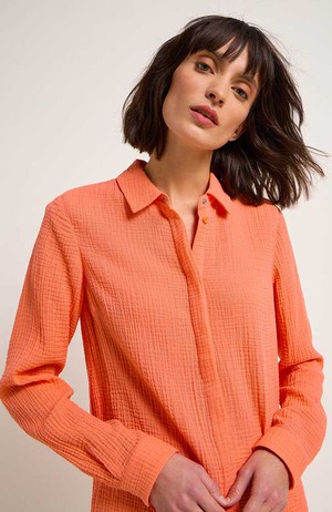 Blouse structuur coral from Sophie Stone