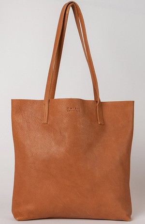 Georgia Wild Oak Soft Grain Leather tas from Sophie Stone