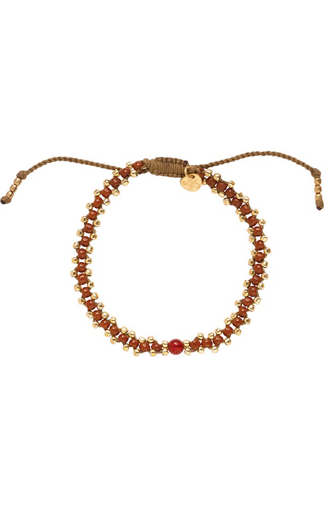 Eternal armband carnelian from Sophie Stone