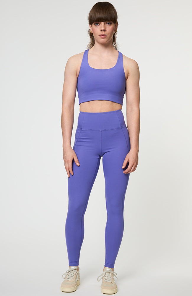 Compressive high-rise legging wild iris from Sophie Stone