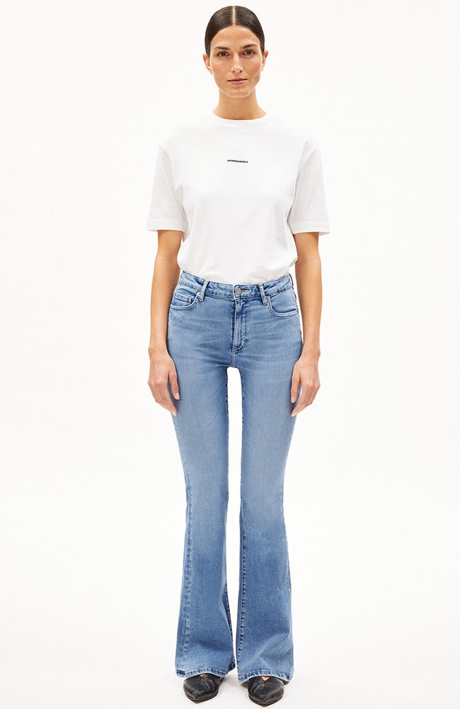 Anamaa flared jeans blue mist from Sophie Stone