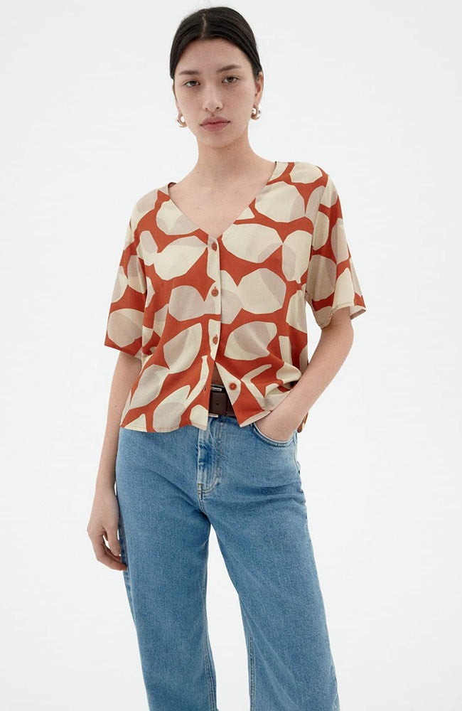 Libelula blouse leaf light from Sophie Stone