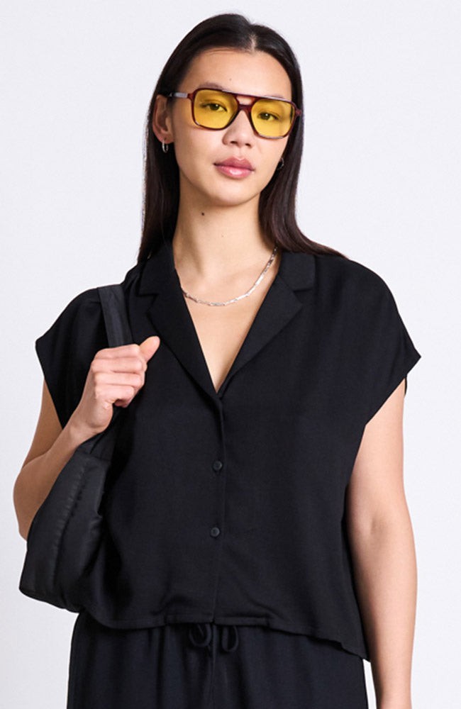 Tierra blouse black from Sophie Stone