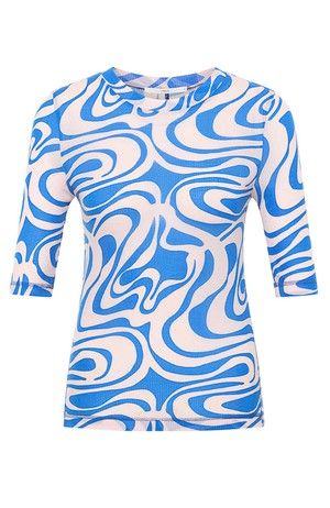 Swirl rose shirt from Sophie Stone