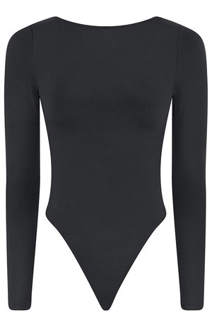 Ava bodysuit zwart from Sophie Stone