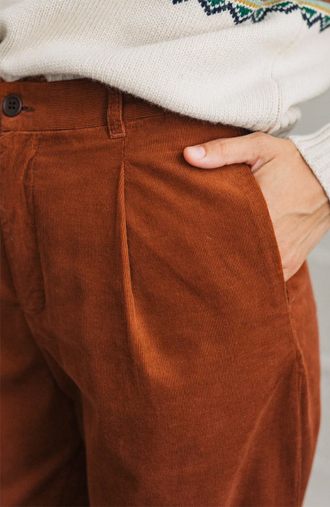 Elafonisi broek toffee from Sophie Stone